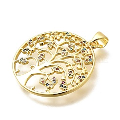 Стойки обшивки латунь микро проложить Циркон подвеску&nbsp;KK-L226-051G-01