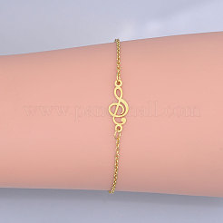 201 браслет из нержавеющей стали&nbsp;LS-BJEW-T011-JN502-2