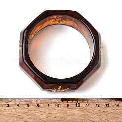 Браслеты из смолы для женщин&nbsp;BJEW-B167-01A