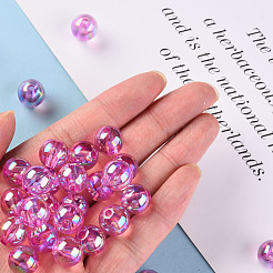 Прозрачные акриловые бусины&nbsp;MACR-S370-B12mm-740