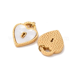 Подвески из натуральной ракушки из нержавеющей стали 304&nbsp;STAS-U061-05G