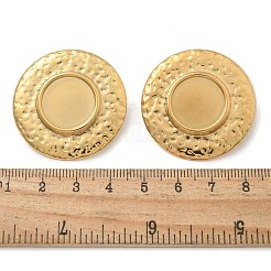 Ионное покрытие (ip) серьги-гвоздики из нержавеющей стали 304 для женщин&nbsp;EJEW-M089-11G