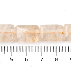 Арбуз камень стеклянные бусы пряди G-L605-E01-01