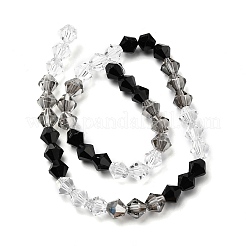 Прозрачный градиент цвета стеклянные бусины пряди&nbsp;GLAA-F131-01C-05