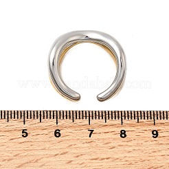 Двухцветные манжеты из нержавеющей стали 304&nbsp;RJEW-Z110-04GP