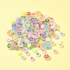 200шт акриловые бусины&nbsp;FACR-FS0001-03