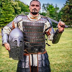 Поясной держатель для меча из искусственной кожи для средневекового ренессансного косплей-реквизита&nbsp;AJEW-WH0248-585