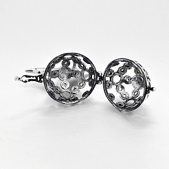 Подвески из латуни с полыми клетками&nbsp;LS-KK-J189-08AS