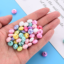 Непрозрачные акриловые бусины&nbsp;MACR-Q239-018B