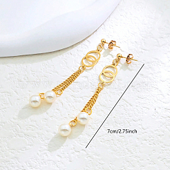 Круглые серьги-гвоздики из нержавеющей стали HD6895