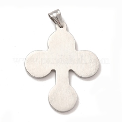 Большие подвески из нержавеющей стали 304 на религиозные темы&nbsp;STAS-E184-21P