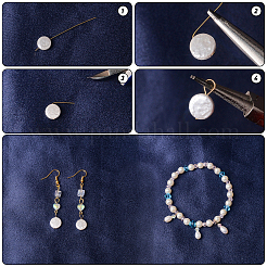 Латунные штифты с плоской головкой&nbsp;KK-CN0001-14