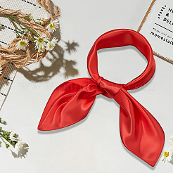 Съемный атласный женский шарф&nbsp;AJEW-WH20072-79A