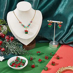 25шт ручной работы бусины лэмпворк&nbsp;LAMP-PA0001-32