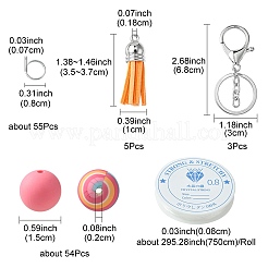 Набор для изготовления брелоков для телефона из бисера своими руками&nbsp;DIY-FS0005-39B