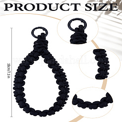 1 шт. ремешок для мобильного телефона из нейлона и сплава&nbsp;AJEW-LP0006-44