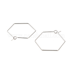 Латунная фурнитура для хооп серег&nbsp;KK-R112-039A