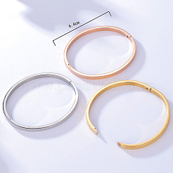 3 шт. стильный набор из нержавеющей стали с шарнирным браслетом для женщин&nbsp;CL4645