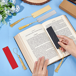 4 шт. 4 стильных пустых закладки-подвески&nbsp;OFST-UN0001-02