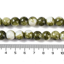 Краска для выпечки стеклянные бусины&nbsp;GLAA-H031-01C-14