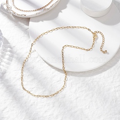 Цепочки-скрепки из нержавеющей стали 304&nbsp;NJEW-JN05502