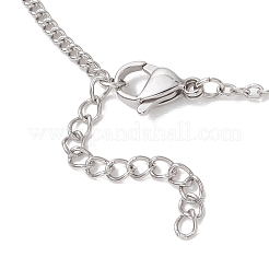 Изготовление ожерелий из витой цепи из нержавеющей стали 304&nbsp;AJEW-JB01512-02