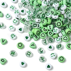 200шт акриловые бусины&nbsp;MACR-FS0001-89