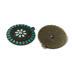 Подвески из эмали и сплава&nbsp;ENAM-WH0054-44C