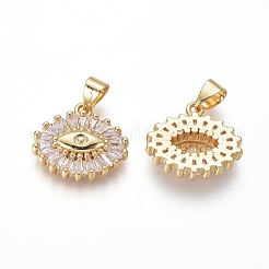 Латунные микро проложить кубического циркония подвески&nbsp;LS-ZIRC-I032-05G