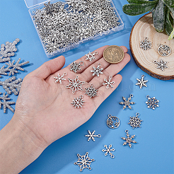 140шт 14 стиля подвески из сплава в тибетском стиле&nbsp;TIBEP-ME0001-16