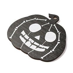 Большие деревянные подвески с принтом в стиле Хэллоуина&nbsp;LS-WOOD-I016-01F