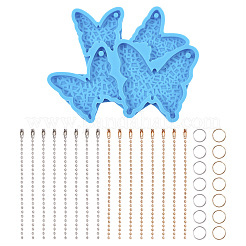 Бабочки DIY кулон силиконовые Молды&nbsp;SIMO-TA0001-05