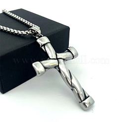 Хип-хоп подвеска в виде креста из нержавеющей стали 304&nbsp;PT1776