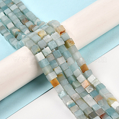 2 нити натуральных цветочных бусин амазонита нити&nbsp;G-PA0001-80