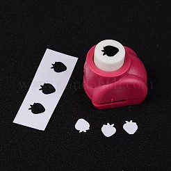 Случайные одноцветные или случайные смешанные цветные мини-наборы пластиковых бумажных перфораторов для скрапбукинга и бумажных поделок&nbsp;AJEW-L051-16