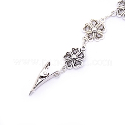 Винтажные зажимы для свитера из сплава&nbsp;JEWB-WH0009-75