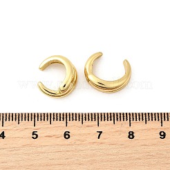 Серьги-клипсы из латуни с гальваническим покрытием&nbsp;EJEW-R162-24G