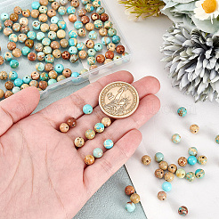 Натуральные имперские нитки из яшмы G-OC0004-92B