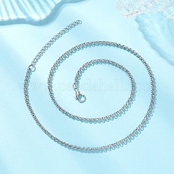 Ожерелья из нержавеющей стали 304 с цепочкой Rolo&nbsp;NJEW-JN05772