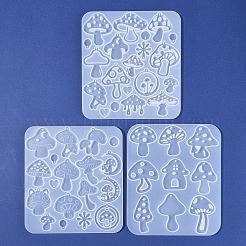 3шт 3 Молды для пасхальных подвесок своими руками&nbsp;AJEW-FS0001-36