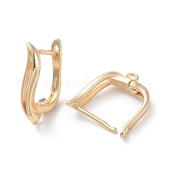 Латунная фурнитура для хооп серег&nbsp;LS-KK-L180-108G