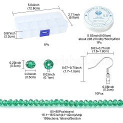 Набор для изготовления браслета из блестящих сережек своими руками&nbsp;DIY-YW0007-10