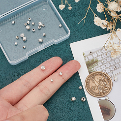 30 шт. 3 стиля 925 бусины-разделители из стерлингового серебра&nbsp;STER-PH0001-28