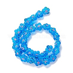 Бусы лэмпворк ручной работы&nbsp;LAMP-D015-08F