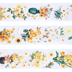 Узор из цветов для домашних животных самодельный альбом декоративные клейкие ленты&nbsp;DIY-WH20011-96E