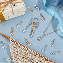 48 шт. 2-х цветные подвески из сплава&nbsp;HJEW-FH00182