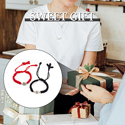 Изготовление браслетов из нейлонового плетения&nbsp;AJEW-TA00023