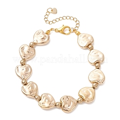 Браслеты из пластиковых бусин Heart CCB&nbsp;BJEW-JB13008-01