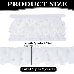 2 ярд двухслойной органзовой ленты&nbsp;SRIB-LP0001-01