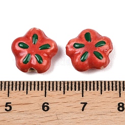 Фарфоровые эмалевые бусины ручной работы&nbsp;PORC-G016-07N